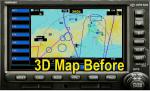 Default GPS with 3D Map and AI Traffic Disply